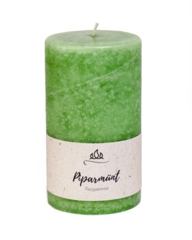 Scented candle Peppermint  Aroma of  freshly picked home garden peppermint. Very refreshing.