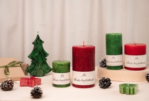 Unscented candles